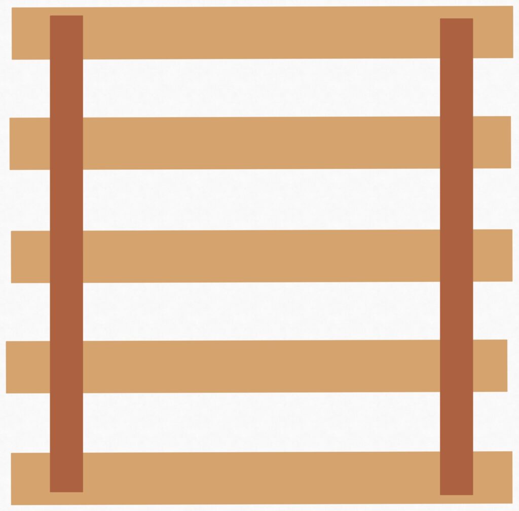 すのこの設計図