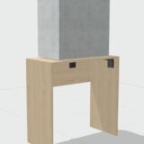 食洗機を置く棚の作り方を紹介する記事のアイキャッチ画像